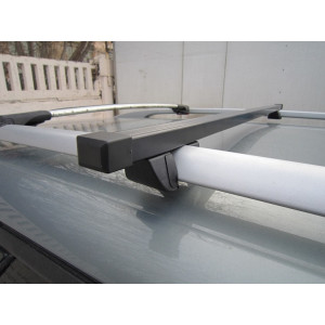 Багажник Крепыш на рейлинги с просветом. Длинна 120 см